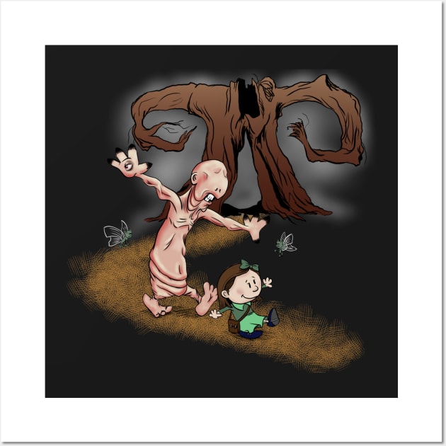 Pale Man and Ofelia Wall Art by DeadHand